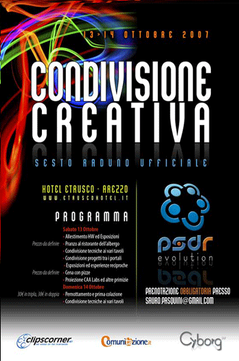 Condivisione Creativa, Arezzo 13-14 ottobre, 2007