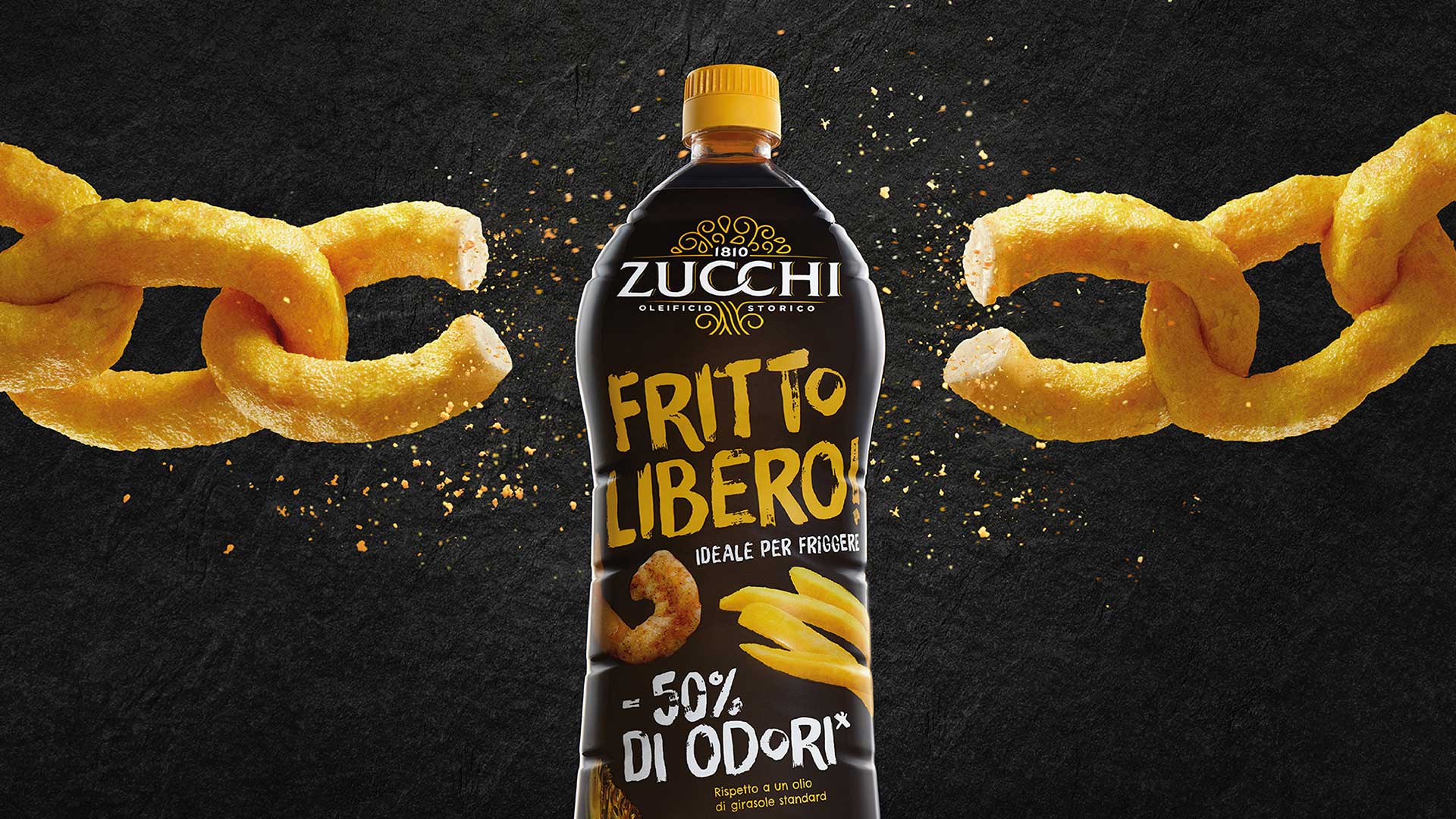 Zucchi torna in TV con Liberi di friggere con Zucchi Fritto Libero!