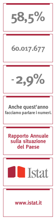 LIstat promuove on line il Rapporto Annuale sulla situazione del Paese.