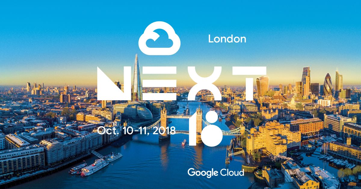 Le mie impressioni dal Google Cloud Next 2018 di Londra